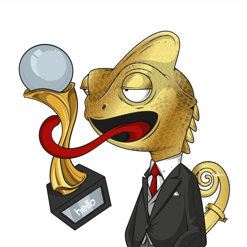 award-chamaleon