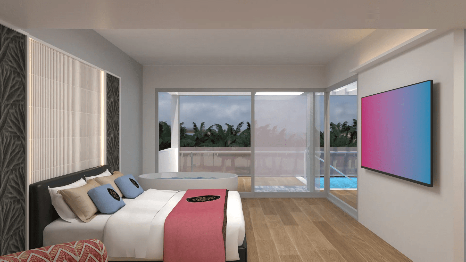 Área privada para socios de Exclusive Lounge platinum-room